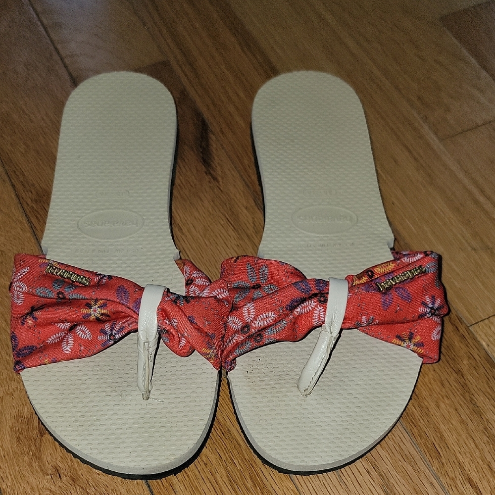 Havaianas Women's Red Flip Flops